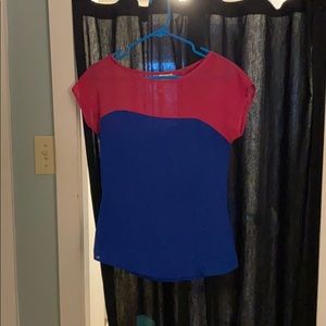 Bicolor blouse